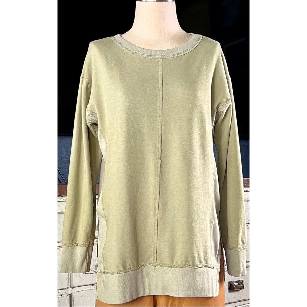 Anthropologie T. LA Guacamole Tunic Sweatshirt M